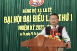 Đại hội Đảng bộ xã La Êê (thành phố Đà Nẵng) lần thứ I nhiệm kỳ 2025-2030: phát huy văn hóa truyền thống, bảo đảm vững chắc an ninh, trật tự và phát triển kinh tế xã hội
