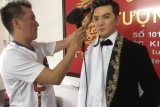 Khán giả sẽ được chiêm ngưỡng tượng sáp Mr Đàm y như thật khi tham dự “Diamond Show”