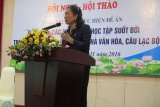 Sơ kết Đề án đẩy mạnh học tập suốt đời trong các thư viện, bảo tàng, nhà văn hóa