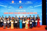 Vinh danh 62 “Doanh nghiệp tiêu biểu vì Người lao động” năm 2022