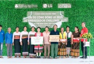 LG khởi động chương trình Đại sứ Cộng đồng 2025 tại Vườn Quốc gia Bến En: Trồng lim xanh, tặng nhà ong, tạo sinh kế