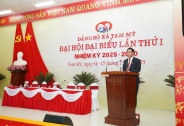 Đại hội Đảng bộ xã Tam Mỹ - thành phố Đà Nẵng lần thứ I: Phát huy tiềm năng, lợi thế chủ động hội nhập tạo sự bứt phá về kinh tế - xã hội trong tình hình mới