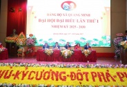 Đại hội Đảng bộ xã Quang Minh lần thứ I: Dấu mốc khởi đầu cho hành trình phát triển đô thị, công nghiệp hiện đại phía Bắc Thủ đô