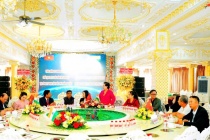 Hội đồng Thương mại và Công nghệ Toàn cầu Ấn Độ (GTTCI) làm việc với Công ty TNHH sản xuất mỹ phẩm Anh Đào