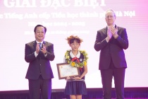 203 thí sinh xuất sắc được vinh danh tại Lễ tổng kết và trao giải Olympic tiếng Anh cấp tiểu học thành phố Hà Nội năm học 2024 – 2025
