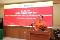 Ký kết hợp tác giữa Trường Cao đẳng Quảng Nam và Công ty Cổ phần Giáo dục và Đào tạo Ant Edu