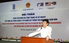 Tham vấn đánh giá thực trạng và kế hoạch xây dựng hệ thống quản lý và giám sát thông tin nạn nhân bom mìn