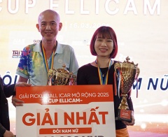 Giải đấu Pickleball Ellicam Cup 2025 mùa đầu tiên – Sân chơi hấp dẫn, chuyên nghiệp