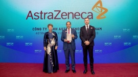 AstraZeneca Việt Nam tiếp tục ghi dấu ấn tại lễ trao giải Top 50 Doanh nghiệp phát triển bền vững năm 2025 