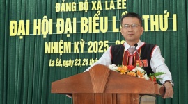 Đại hội Đảng bộ xã La Êê (thành phố Đà Nẵng) lần thứ I nhiệm kỳ 2025-2030: phát huy văn hóa truyền thống, bảo đảm vững chắc an ninh, trật tự và phát triển kinh tế xã hội