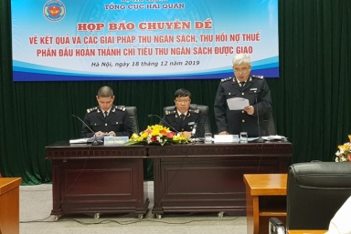 Ngành Hải quan thu ngân sách năm 2019 tăng 11,7%