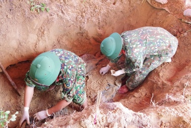 Quảng Trị quy tập nhiều hài cốt liệt sĩ
