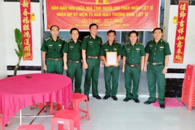 Ấm áp những căn nhà tình nghĩa