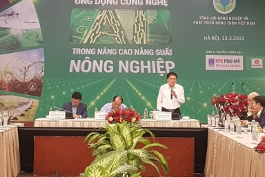 Thúc đẩy ứng dụng công nghệ trí tuệ nhân tạo để nâng cao năng suất nông nghiệp