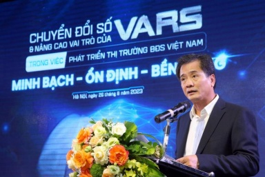 Chuyển đổi số - Nâng cao vai trò của VARS trong việc phát triển thị trường bất động sản Việt Nam minh bạch, ổn định và bền vững