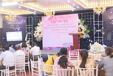 Phú Thọ giám sát việc thực hiện chính sách pháp luật về bình đẳng giới