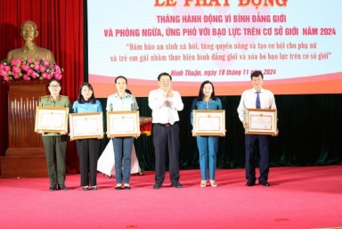 Ninh Thuận: Tác động tích cực tới bình đẳng giới và vì sự tiến bộ của phụ nữ