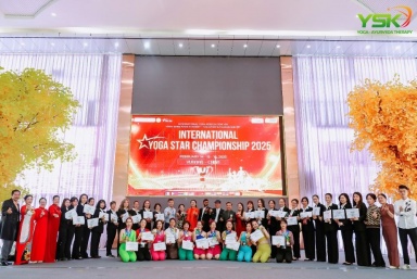 Trải nghiệm du lịch yoga với Giải thi đấu Ngôi sao Yoga quốc tế năm 2025