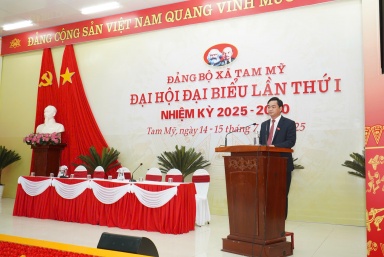 Đại hội Đảng bộ xã Tam Mỹ - thành phố Đà Nẵng lần thứ I: Phát huy tiềm năng, lợi thế chủ động hội nhập tạo sự bứt phá về kinh tế - xã hội trong tình hình mới