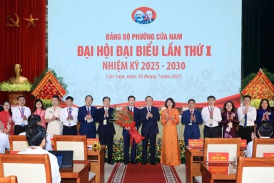 Đại hội đại biểu Đảng bộ phường Cửa Nam lần thứ I: Khát vọng vươn xa, kiến tạo đô thị thông minh, nhân văn từ nền tảng di sản văn hiến