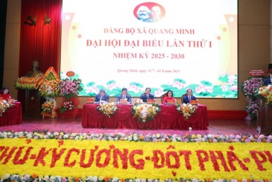 Đại hội Đảng bộ xã Quang Minh lần thứ I: Dấu mốc khởi đầu cho hành trình phát triển đô thị, công nghiệp hiện đại phía Bắc Thủ đô