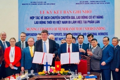 Establishing a partnership on labour cooperation between Vietnam and Finland