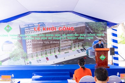 Khởi công xây dựng Công trình toà nhà nghiên cứu khoa học và chuyển giao công nghệ Trường ĐH Sư phạm Kỹ thuật Vĩnh Long