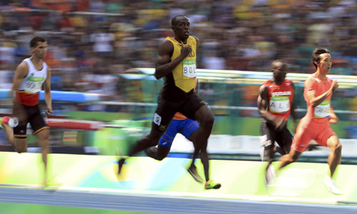 Tia chớp Usain Bolt tiếp tục chiến thắng nội dung 100m nam tại Olympic rio 2016