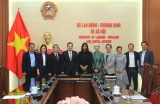 Deputy Minister Le Van Thanh received the Director of the Global Better Work Program