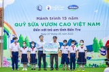 Vinamilk khởi động hành trình năm thứ 15 của Quỹ sữa vươn cao Việt Nam tại nhiểu địa phương