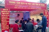 Trung tâm Dịch vụ việc làm Hà Giang tổ chức 158 hội nghị tư vấn giới thiệu việc làm 