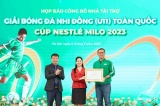 Nestlé MILO đồng hành cùng Giải Bóng đá Nhi đồng (U11) toàn quốc – Cúp Nestlé MILO 2023