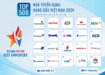 Công bố Top 500 Nhà tuyển dụng hàng đầu Việt Nam (VBE500) năm 2024