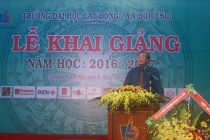 Trường Đại học Lao động – Xã hội (CSII) TP.HCM khai giảng năm học 2016 -2017