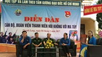 Tỉnh Đoàn Lạng Sơn tổ chức Diễn đàn “Cán bộ, đoàn viên thanh niên nói không với ma túy” năm 2017