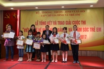 Thể lệ Cuộc thi “Viết và vẽ về trẻ em có hoàn cảnh đặc biệt” năm 2018