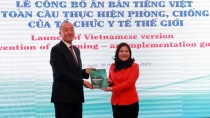 MOLISA, WHO launched the Vietnamese version of drowning prevention guidelines