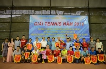 Giải tennis Công đoàn Bộ Lao động - Thương binh và Xã hội năm 2019 thành công tốt đẹp