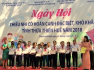 Thừa Thiên Huế: Hỗ trợ 3,3 tỷ đồng cho trẻ em có hoàn cảnh đặc biệt