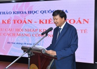 Hội thảo Khoa học quốc gia về “Đào tạo Kế toán – Kiểm toán  đáp ứng yêu cầu hội nhập kinh tế quốc tế và cuộc cách mạng công nghiệp 4.0”