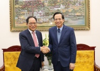 Minister Dao Ngoc Dung received the Korean Ambassador 