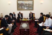 Minister Dao Ngoc Dung receives New Japanese Ambassador to Vietnam