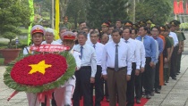 Lãnh đạo tỉnh Trà Vinh viếng Đền thờ Bác và nghĩa trang liệt sỹ nhân kỷ niệm ngày Quốc khánh