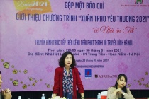 Chương trình ca nhạc nghệ thuật “Xuân trao yêu thương 2021” 