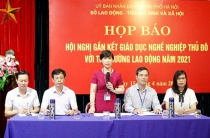 Hà Nội thông tin về Hội nghị gắn kết Giáo dục nghề nghiệp với thị trường lao động 2021