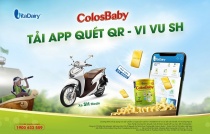 Hàng ngàn giải thưởng đã thấy chủ nhân từ chương trình “ColosBaby - Tải App Quét QR - Vi vu SH”