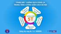 Bộ Y tế ra “Thông điệp 5T” tăng cường giãn cách xã hội