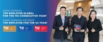 Saint-Gobain được vinh danh danh hiệu Top Employer Global năm thứ bảy liên tiếp