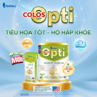 Bảo vệ 2 cửa ngõ tiêu hóa và hô hấp ở trẻ với Colos Opti  