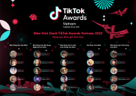 TikTok Awards Việt Nam 2022 chính thức mở cổng bình chọn: Tôn vinh những dấu ấn cá nhân và tinh thần sáng tạo vì cộng đồng